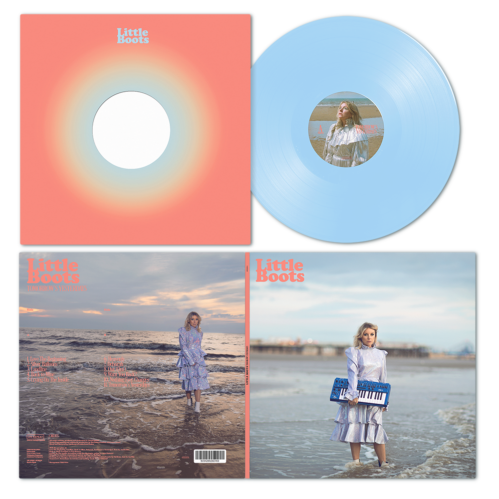 Limited Edition *Autographed* Tomorrow's Yesterdays Vinyl in Baby Blue Colour