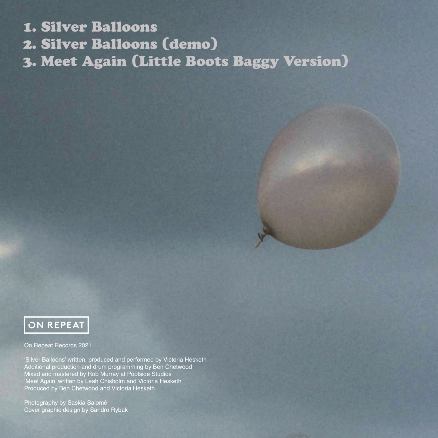 Silver Balloons Promo CD