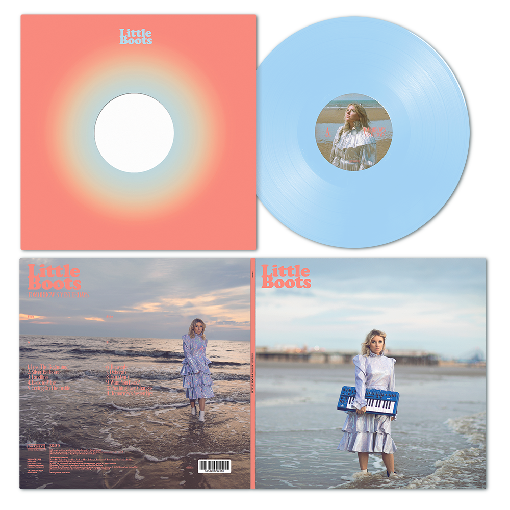 Tomorrow's Yesterdays *AUTOGRAPHED* Vinyl Bundle in Baby Blue (Vinyl, T-Shirt, CD, Postcards, Rock Candy)