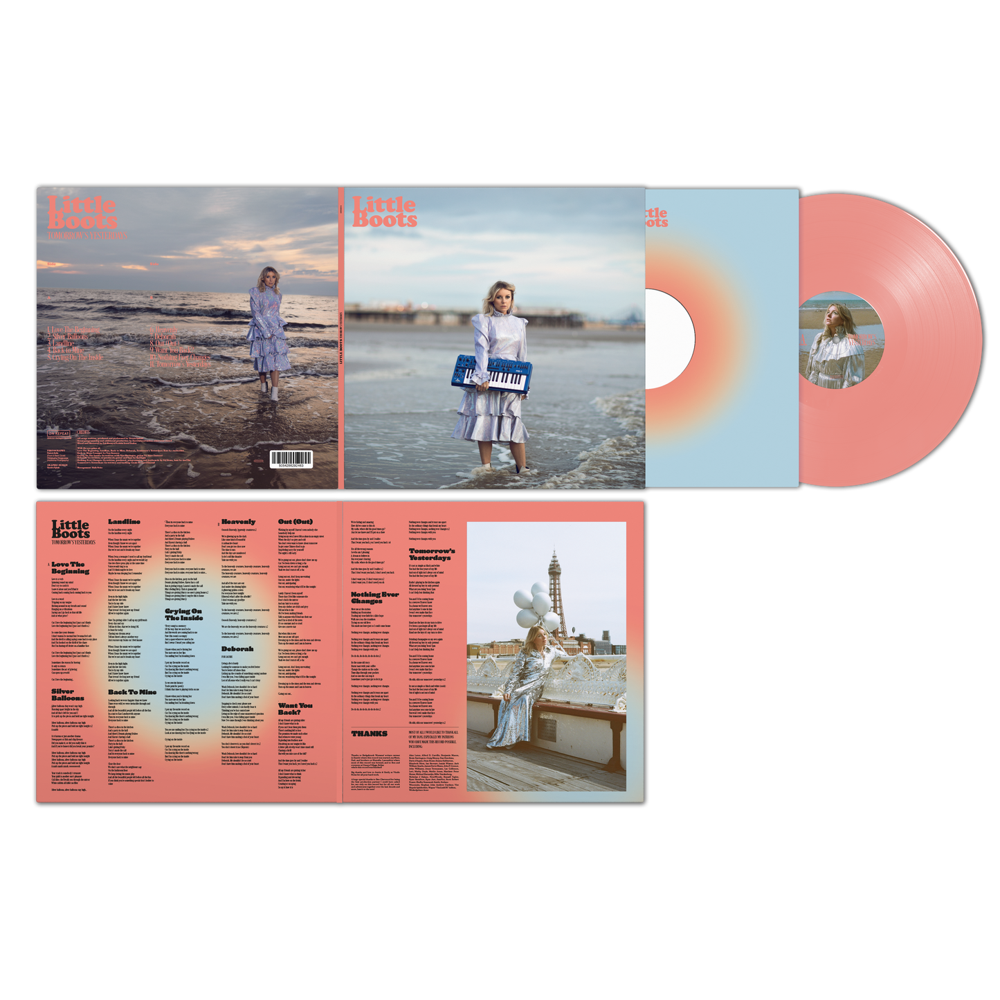 Tomorrow's Yesterdays Vinyl in Coral