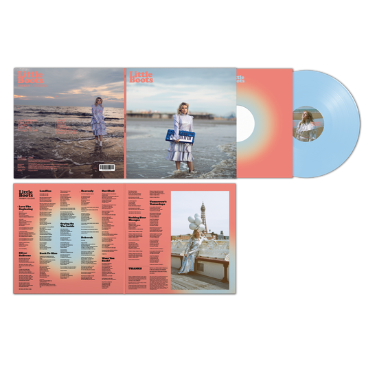 Limited Edition *Autographed* Tomorrow's Yesterdays Vinyl in Baby Blue Colour